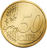 Бельгия 50 центов