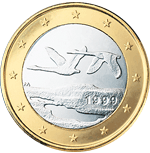 Финляндия 1 евро