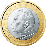 Ватикан 1 евро