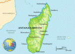 Карта Мадагаскара