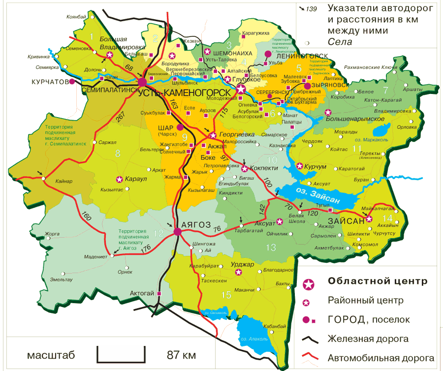 Петропавловск северо казахстанская область спутниковая карта